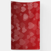 Herz-Muster 19 Banner (Vertikal)