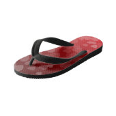 Herz-Muster 19 Kinderbadesandalen (Schrägansicht)