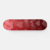Herz-Muster 19 Skateboard (Horizontal)