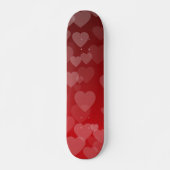 Herz-Muster 19 Skateboard (Vorne)