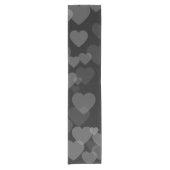 Herz-Muster 20 Kurzer Tischläufer (Vorderseite)