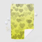 Herz-Muster 22 Golfhandtuch (Insitu)