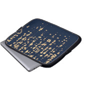 Herz-Muster 23 Laptopschutzhülle (Vorne Knopf)