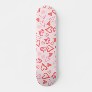 Herz-Muster 23 Skateboard
