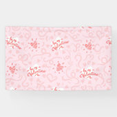 Herz-Muster 25 Banner (Horizontal)