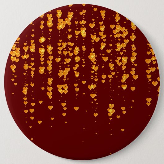 Herz-Muster 25 Button (Vorderseite)