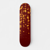 Herz-Muster 25 Skateboard (Vorne)
