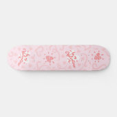 Herz-Muster 25 Skateboard (Horizontal)