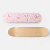 Herz-Muster 25 Skateboard (Horizontal)