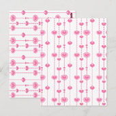 Herz-Muster 26 Postkarte (Vorne/Hinten)