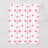 Herz-Muster 26 Postkarte (Vorderseite)