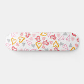 Herz-Muster 26 Skateboard (Horizontal)