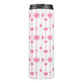 Herz-Muster 26 Thermosbecher (Rückseite)