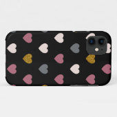 Herz-Muster 30 Case-Mate iPhone Hülle (Rückseite (Horizontal))