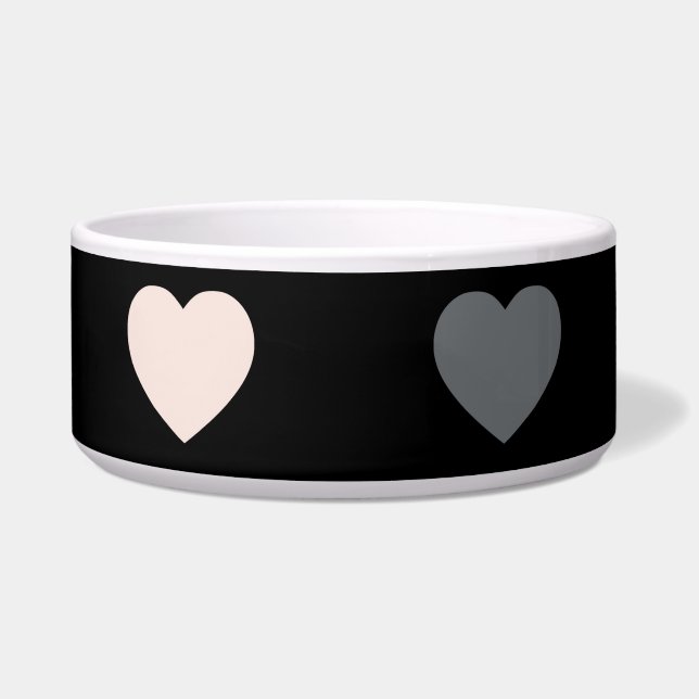 Herz-Muster 30 Napf (Vorderseite)