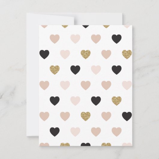 Herz-Muster 31 Mitteilungskarte (Vorderseite)