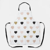 Herz-Muster 31 Schürze (Vorderseite)
