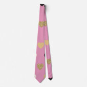 Herz-Muster 32 Krawatte (Vorderseite)