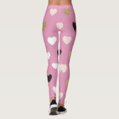 Herz-Muster 32 Leggings (Rückseite)