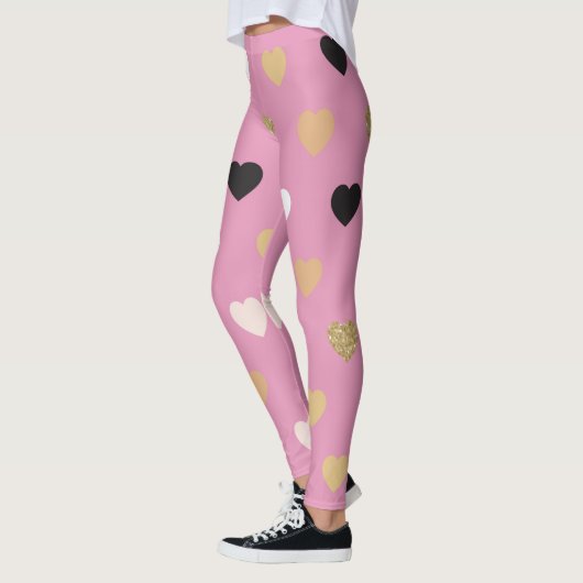 Herz-Muster 32 Leggings (Links)