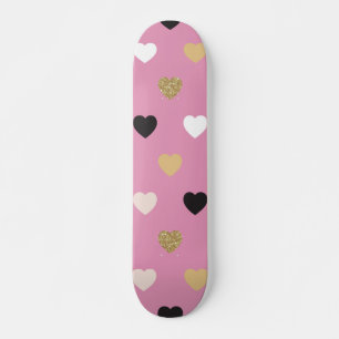 Herz-Muster 32 Skateboard