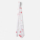 Herz-Muster 33 Krawatte (Rückseite)