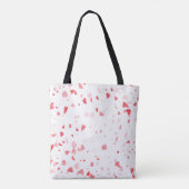 Herz-Muster 33 Tasche (Rückseite)