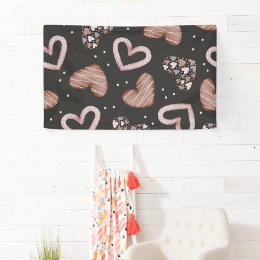 Herz-Muster 35 Banner (Insitu)