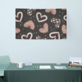 Herz-Muster 35 Banner (Messeveranstaltung)