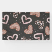 Herz-Muster 35 Banner (Horizontal)