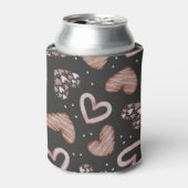 Herz-Muster 35 Dosenkühler (Kanne Vorderseite)