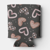 Herz-Muster 35 Dosenkühler (Rückseite)