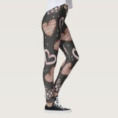 Herz-Muster 35 Leggings (Rechts)