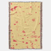 Herz-Muster 38 Decke (Vorderseite Vertikal)