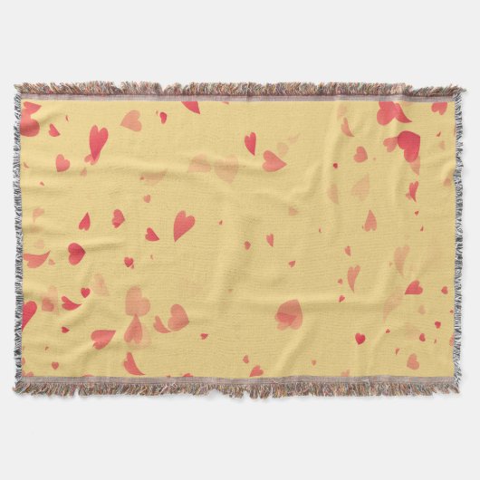 Herz-Muster 38 Decke (Vorderseite)