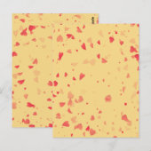 Herz-Muster 38 Postkarte (Vorne/Hinten)
