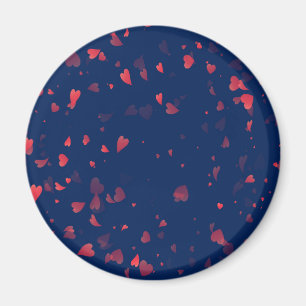 Herz-Muster 40 Magnet