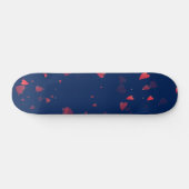 Herz-Muster 40 Skateboard (Horizontal)