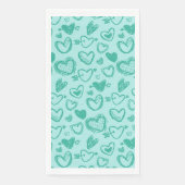 Herz-Muster 60 Serviette (Vorderseite)