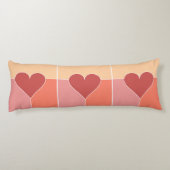 Herz Muster Kissen (Rückseite)