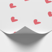 Herz-Muster-Papier Geschenkpapier (Ecke)