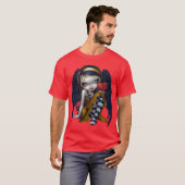 Herz Nägel SHIRT der gotischen Valentinefee (Vorne ganz)