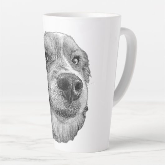 Herz-Nase Milchtasse (Rechte Ecke)