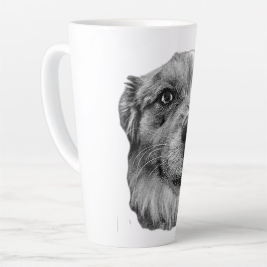 Herz-Nase Milchtasse (Linke Ecke)