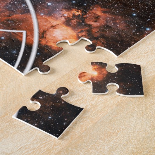 Herz-Nebelfleck "hallo, Sweetie!" Puzzlespiel Puzzle (Seite)