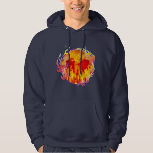 HERZ NICHT ENDENDE FEUER HOODIE