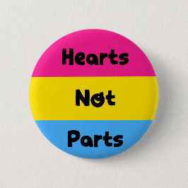 Herz-nicht Teil-Pansexual Stolz-Knopf Button