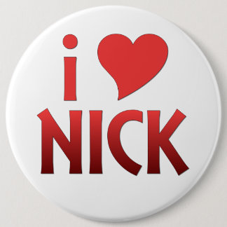 Herz-Nick-großer Extraknopf des Rot-| I Button