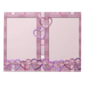 Herz Notizblock (Vorderseite)