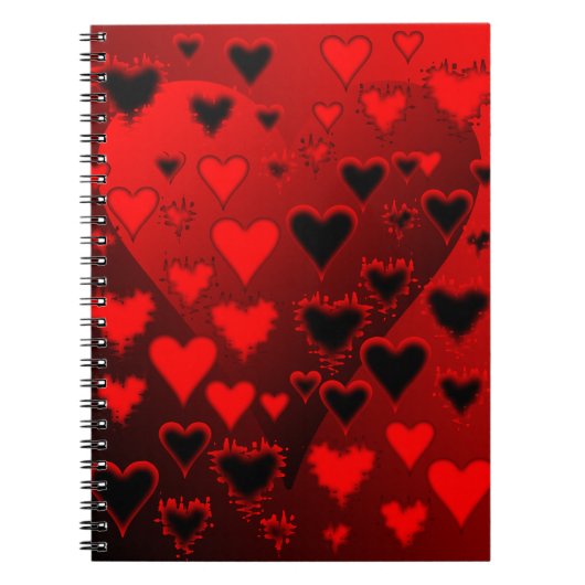 Herz Notizblock (Vorderseite)